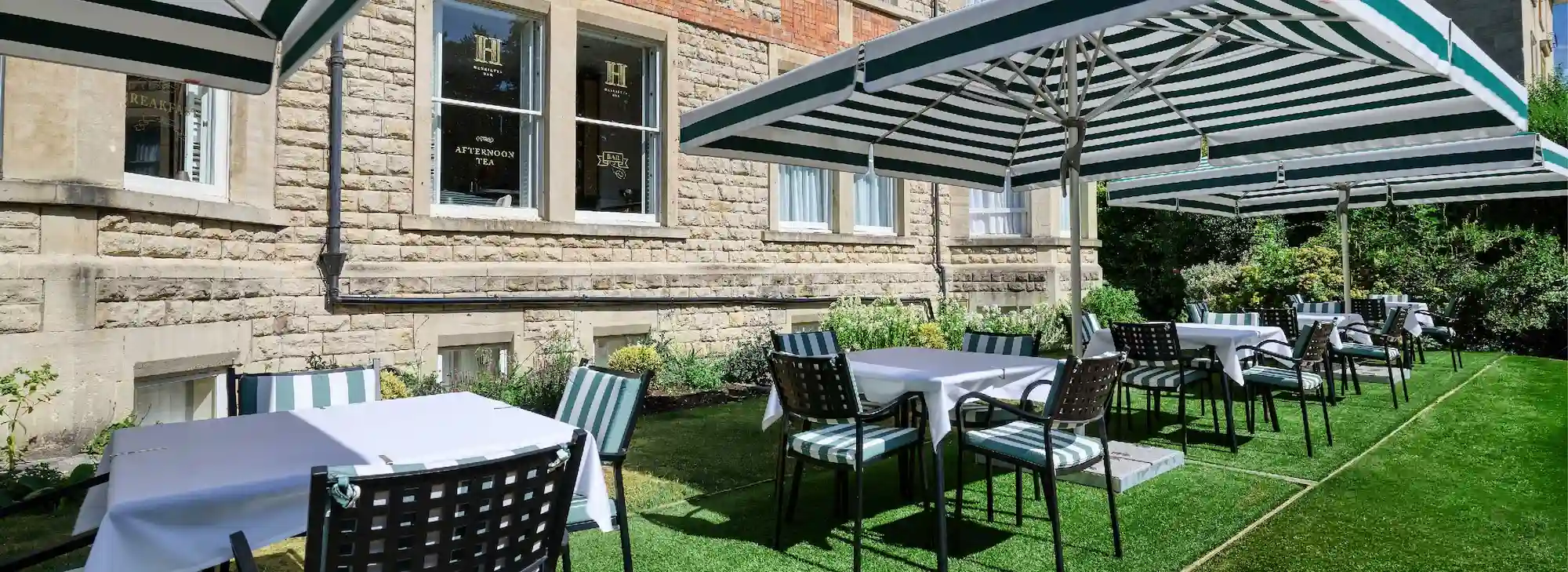 Outdoor Garden at the Henrietta Garden Bath