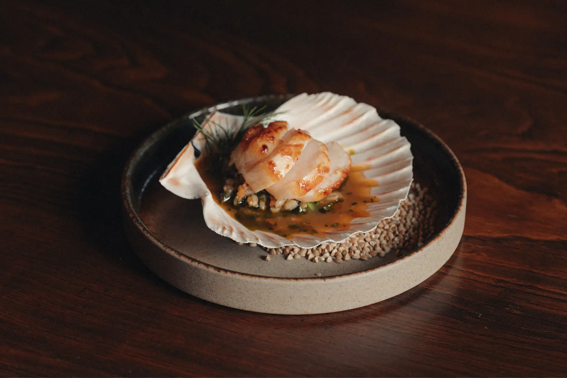 Fine Dining gourmet dish at The Roseate Edinburgh