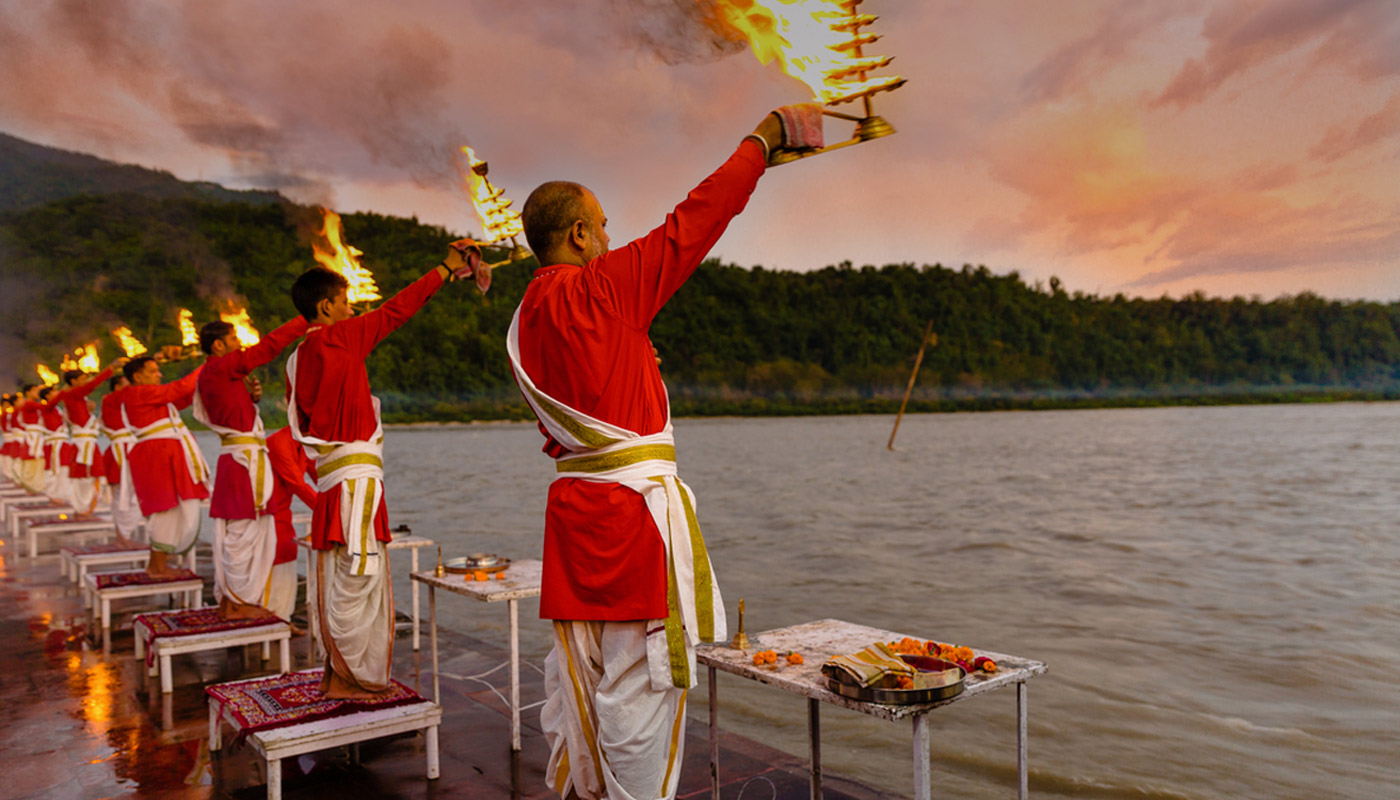 Ganga aarti in Rishikesh